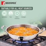 Bergner Argent Samsara Jalebi Pan Triply 28 cm – thumbnail 6