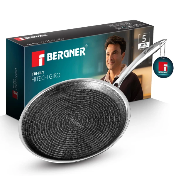Bergner Hitech Giro Dosa Tawa Nonstick 30cm