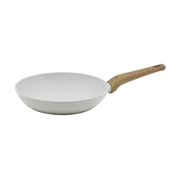 Bergner Naturally Frypan White Ceramic 24cm 1.5 Ltr