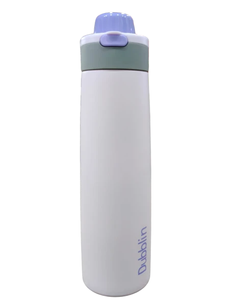Dubblin Ruff & Tuff Vaccum Flask Bottle 1 Ltr Blue