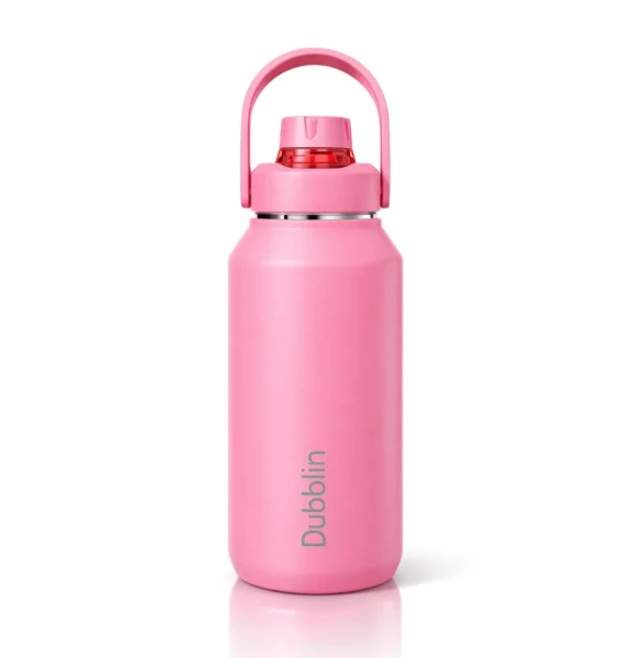 Dubblin Vacuum Bottle Jumbo 1400 ml Pink