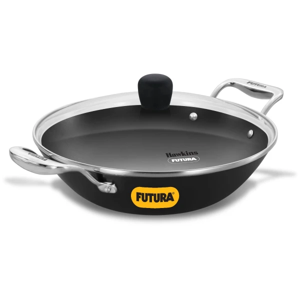 Futura Ironman Cast Iron Kadhai 2.5 Ltr 26 cm IMK25G