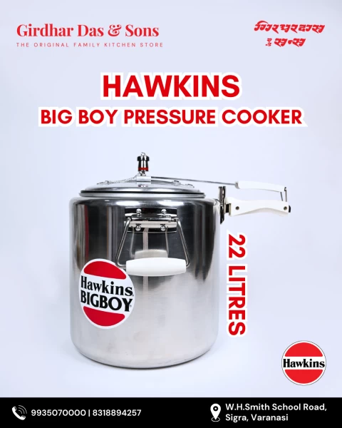 HAWKINS PRESSURE COOKER BIG BOY 22L