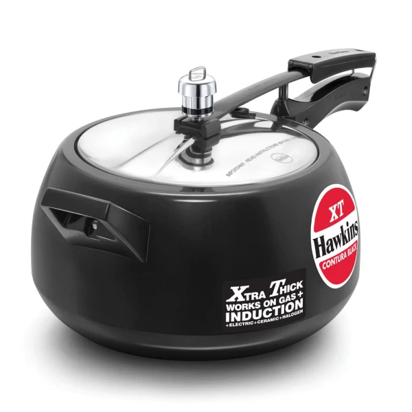 Hawkins Contura Black XT Pressure Cooker 5 Ltr