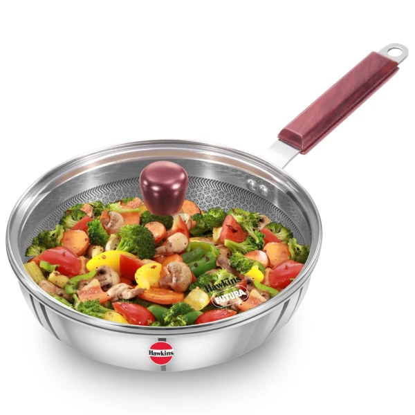 Hawkins Triply Honeycomb Nonstick Frying Pan 22CM NSF22G