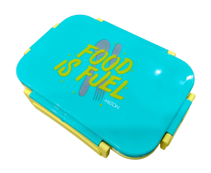 Milton School TIffin Meal Safe Bento 3 Compartments Food is Fuel