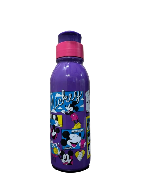 Milton Steel Bottle Caper 750 670ml Mickey Mouse Purple