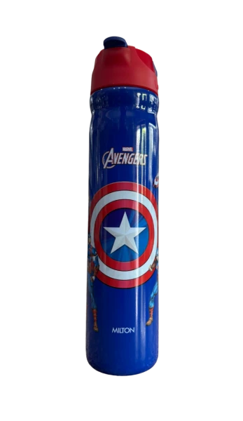 Milton Steel Bottle Max 800 700ml Captain America Blue