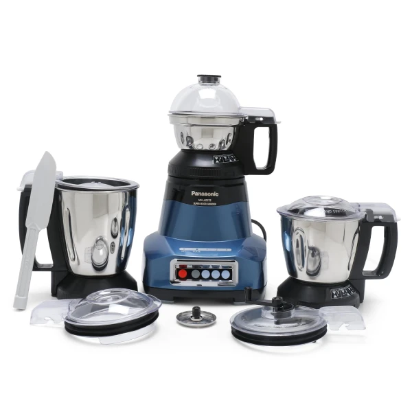Panasonic Mixer Grinder 3 Jars 2000W Blue MX-AE375