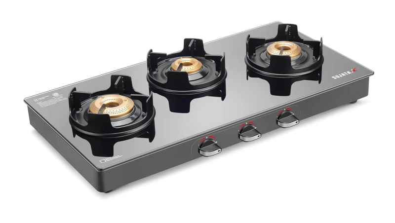 Sujata Gas Stove Deluxe 3 Burner