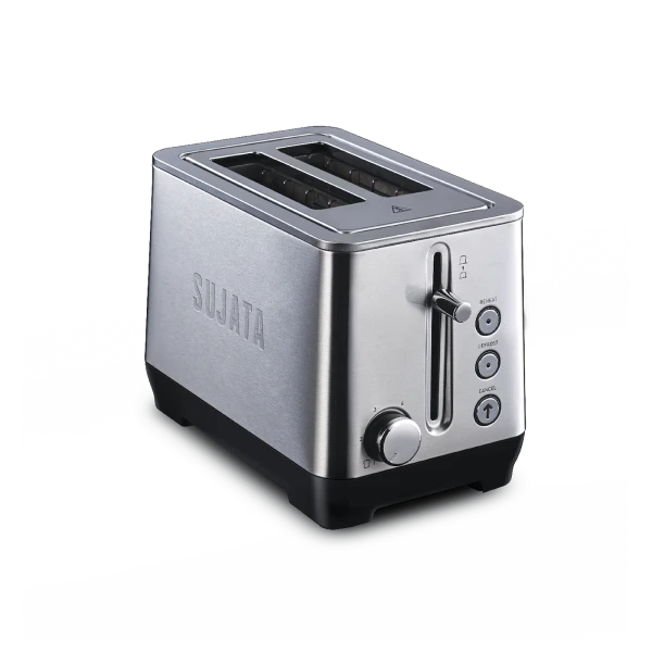Sujata Pop Up Toaster 2 Slice PT11 Matt Finish Steel