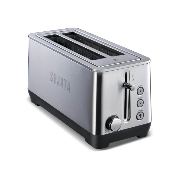 Sujata Pop Up Toaster 4 Slice PT12 Matt Finish Steel