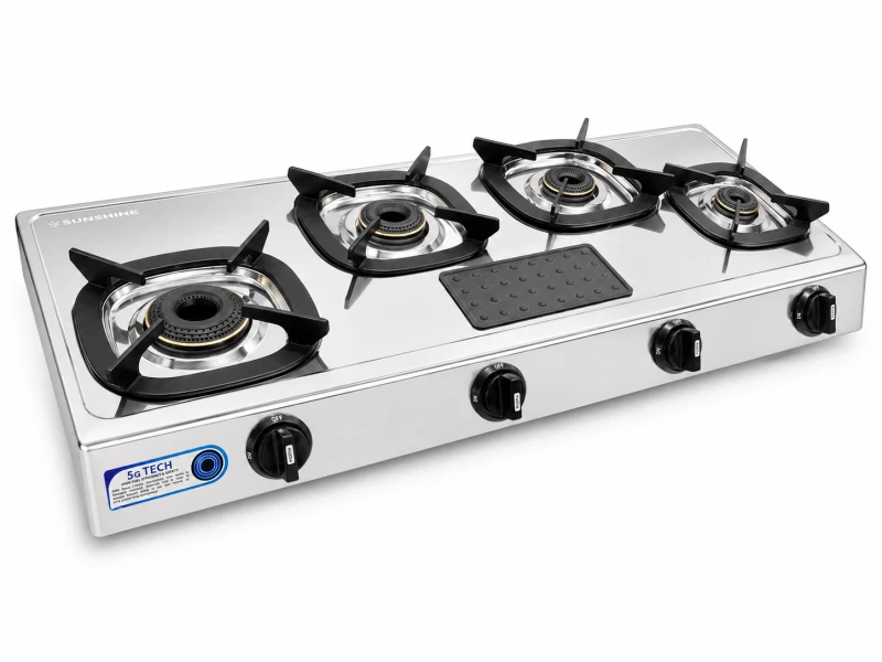 Sunshine 4 Bnr Lpg Stove Duke Plus Steel