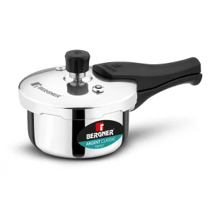 Bergner Argent Classic 1 Ltr Triply Pressure Cooker Outer Lid