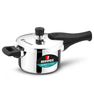 Bergner Argent Classic 1.5 Ltr Triply Pressure Cooker Outer Lid