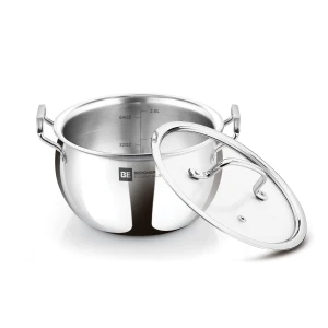 Bergner Essential Ankush Triply Rice Handi 16cm 2.2L