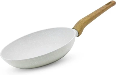 Bergner Naturally Frypan White Ceramic 20cm 1 Ltr