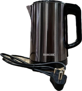 Borosil Electric Kettle Cooltouch 1 Ltr Steel CT08
