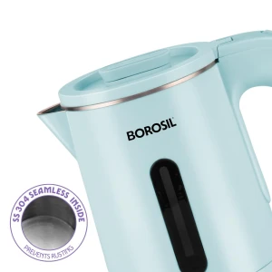 Borosil Eva Electric Tea Kettle 800 ml Green
