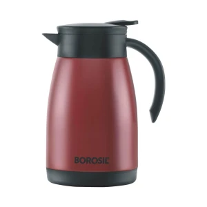 Borosil Hydra Teapot Carafe 750 ml Red
