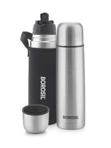 Borosil Vacuum Flask Thermo 500 BLACK