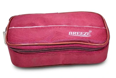 Breeze Insulated Lunch Box Eat Fresh Red