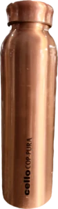 Cello Copper Bottle Cop-pura Saga 1000 Ml