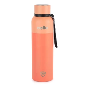 Cello Neo Kent Vacuum Bottle 750 ml Orange Peach