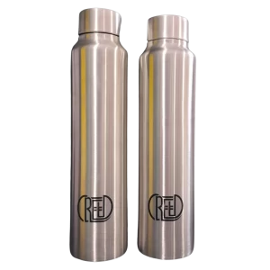 Creed Steel Fridge Bottle Pair 1000ml x 2