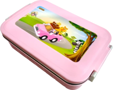 DUBBLIN School Insulated TIFFIN JERRY Pink Picnic