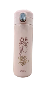 DUBBLIN VACUUM FLASK BANJO 450ML Peach