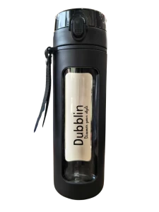 Dubblin Glass Bottle Lime 600 Ml Black