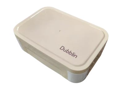 Dubblin Insulated School Tiffin Slim 750ml Cream