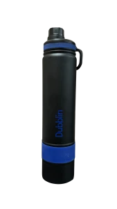 Dubblin Trump Vaccum Flask Bottle 1 Ltr Blue