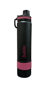 Dubblin Trump Vaccum Flask Bottle 1 Ltr Fuchsia Pink