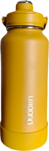 Dubblin Vacuum Flask Bottle Zoom 1000 Yellow