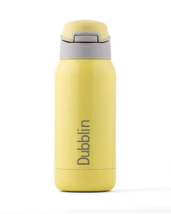 Dubblin Vacuum Flask Robot 300ml Yellow