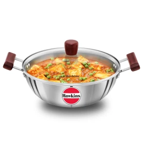 HAWKINS KADHAI DEEP F-PAN T-PLY G/L 4L SSK40G