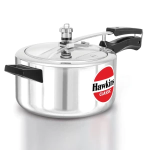 Hawkins Classic Aluminum Pressure Cooker 4 Ltr