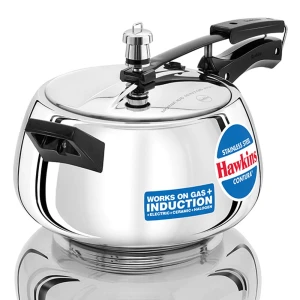 Hawkins Stainless Steel Contura Pressure Cooker 5 Ltr