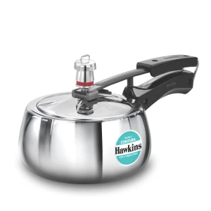 Hawkins Pressure Cooker Steel Triply Contura 1.5 Ltr