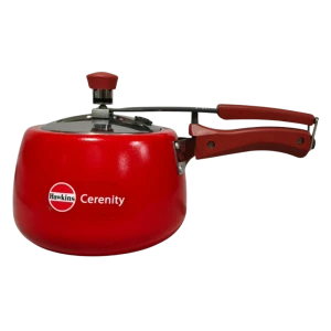 Hawkins Tomato Red Pressure Cooker Cerenity 3 Ltr
