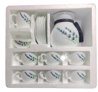 La Opala Novo Tea Set-15 English Lavender