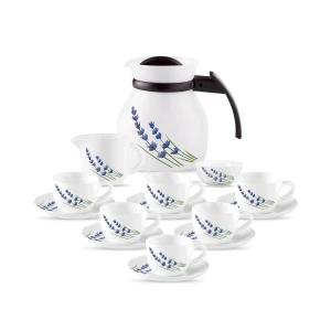 La Opala Novo Tea Set-15 English Lavender