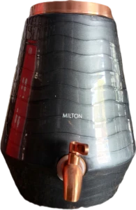 Milton Copper Neerja Matka 5 Ltr Grey