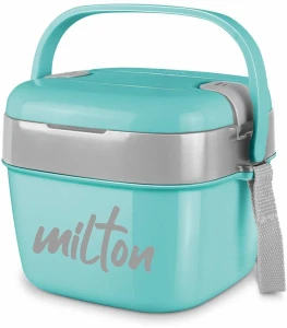 Milton Cubic Small Tiffin Green & Grey