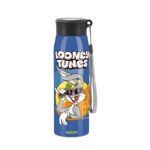 Milton Looney Tunes Bugs Bunny Handy Design Steel Bottle 650 Blue