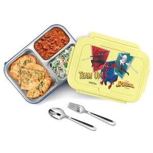 Milton Nitro 3 Marvel Kids Bento Tiffin Box - Spiderman