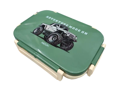 Milton School TIffin Meal Safe Bento 2 Compartments Adventure