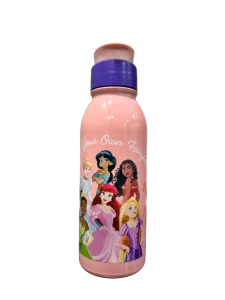 Milton Steel Bottle Caper 750 670ml Disney Princess Pink